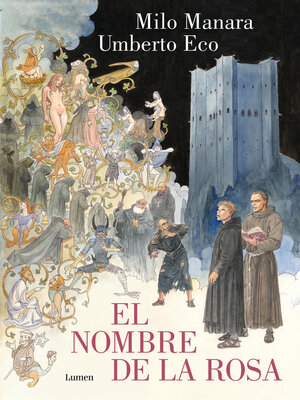 cover image of El nombre de la rosa. La novela gráfica
